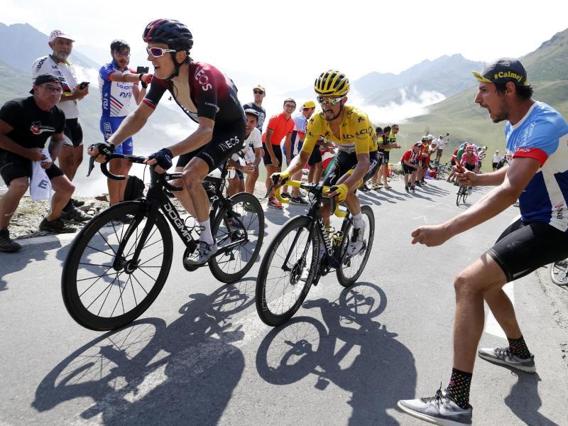 Kann sich eine Tour ohne Zuschauer nicht vorstellen: Ex-Sieger Geraint Thomas (l) Kann sich eine Tour ohne Zuschauer nicht vorstellen: Ex-Sieger Geraint Thomas (l)