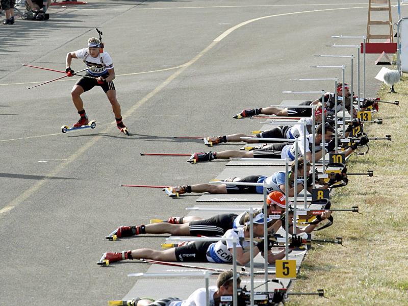 Die Sommer-WM der Biathleten 2020 wurde abgesagt Die Sommer-WM der Biathleten 2020 wurde abgesagt