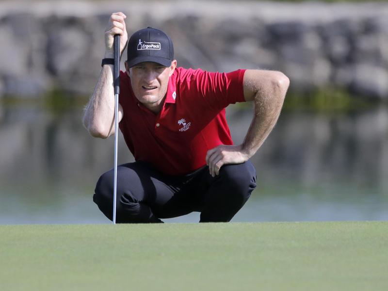 Kann momentan nicht auf dem Golfplatz trainieren: Sebastian Heisele Kann momentan nicht auf dem Golfplatz trainieren: Sebastian Heisele