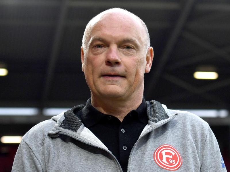 Ist mit dem Zustand der Mannschaft trotz der Saison-Unterbrechung zufrieden: Fortuna Düsseldorfs Trainer Uwe Rösler Ist mit dem Zustand der Mannschaft trotz der Saison-Unterbrechung zufrieden: Fortuna Düsseldorfs Trainer Uwe Rösler