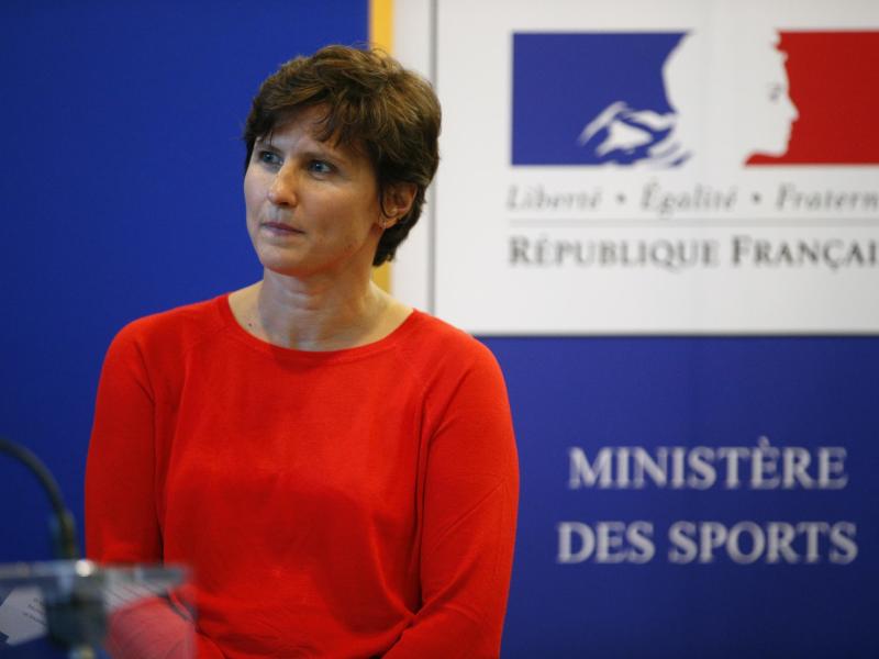 Bei der Bekämpfung der Pandemie muss für Roxana Maracineanu der Sport hintenanstehen Bei der Bekämpfung der Pandemie muss für Roxana Maracineanu der Sport hintenanstehen