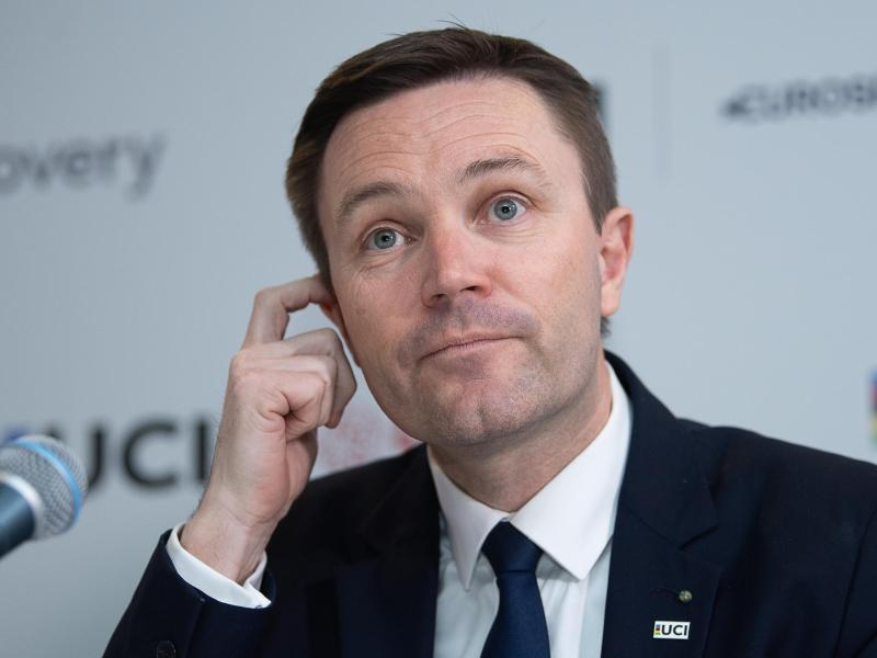 David Lappartient ist der Präsident des Internationalen Radsport-Verbandes (UCI) David Lappartient ist der Präsident des Internationalen Radsport-Verbandes (UCI)