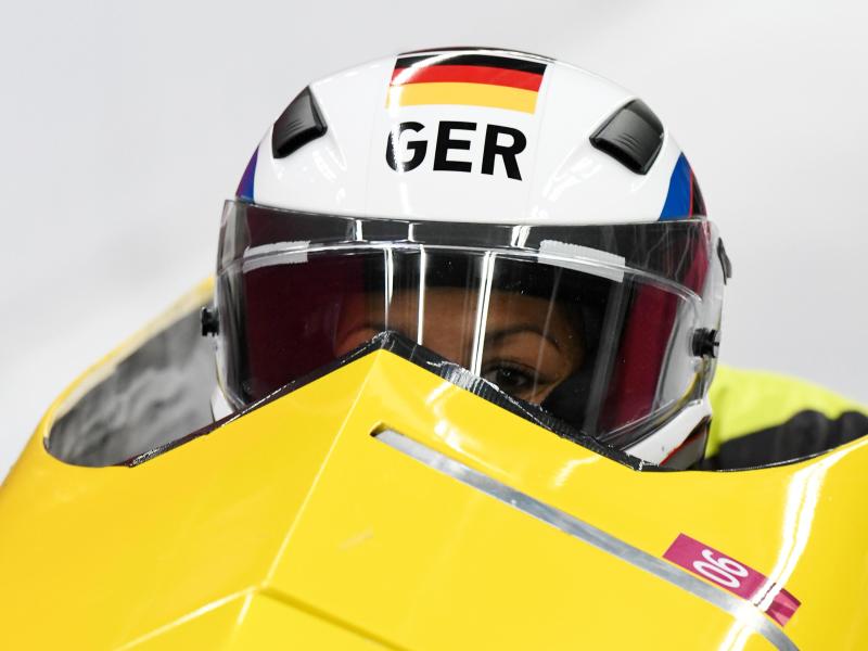 Wird wohl wie bisher weiter in den Zweier-Rennen starten und dann auf den Monobob umsteigen: Mariama Jamanka Wird wohl wie bisher weiter in den Zweier-Rennen starten und dann auf den Monobob umsteigen: Mariama Jamanka