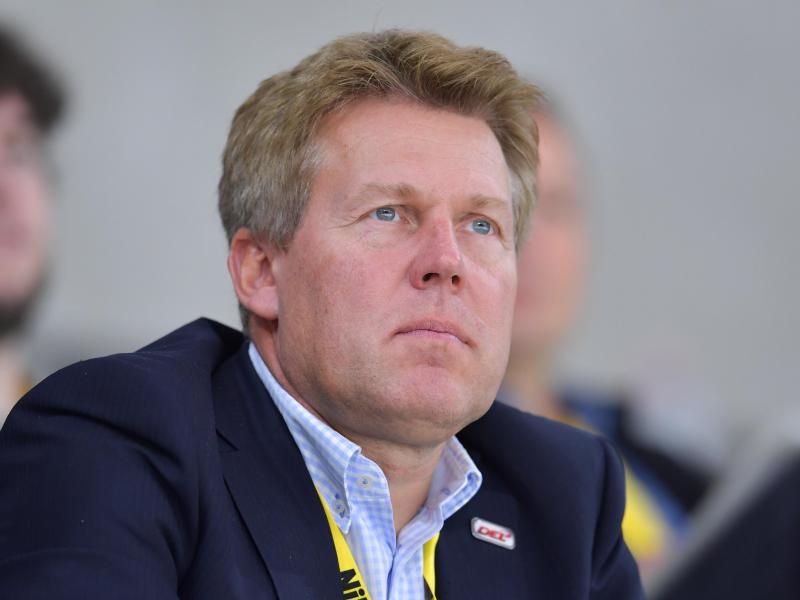 Gernot Tripcke ist der Geschäftsführer der Deutschen Eishockey Liga (DEL). Foto: Uwe Anspach/dpa Gernot Tripcke ist der Geschäftsführer der Deutschen Eishockey Liga (DEL). Foto: Uwe Anspach/dpa
