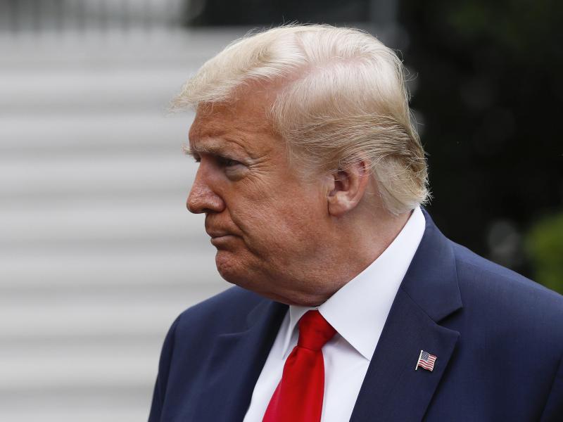 US-Präsident Donald Trump spielt selbst gerne Golf US-Präsident Donald Trump spielt selbst gerne Golf