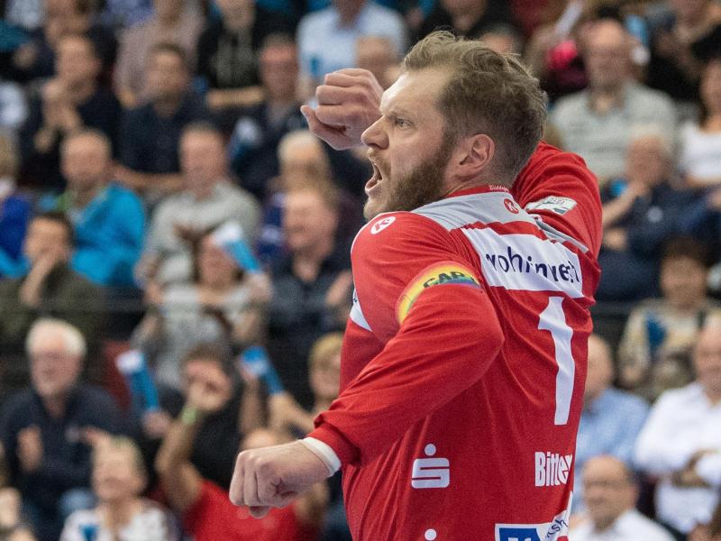 Johannes Bitter steht in der Bundesliga für den TVB Stuttgart im Tor Johannes Bitter steht in der Bundesliga für den TVB Stuttgart im Tor