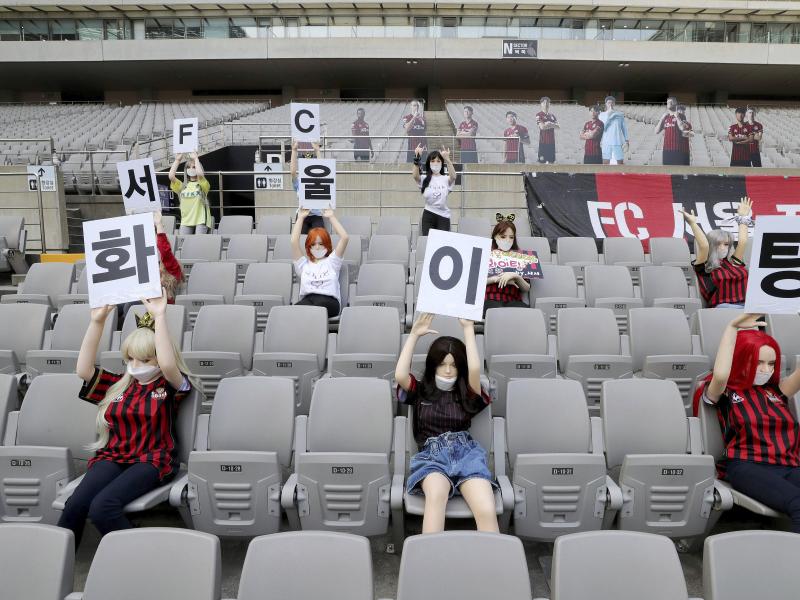 Der FC Seoul muss für die Platzierung von Sexpuppen als Zuschauerattrappen eine hohe Geldstrafe zahlen