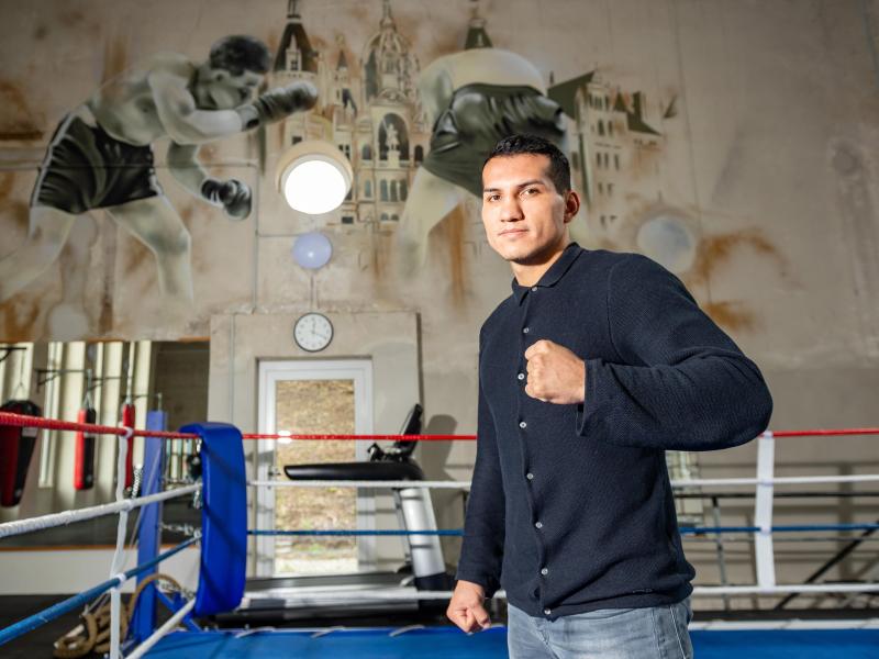 Jack Culcay, ehemaliger WBA-Weltmeister im Halbmittelgewicht, steigt in Berlin in den Ring Jack Culcay, ehemaliger WBA-Weltmeister im Halbmittelgewicht, steigt in Berlin in den Ring