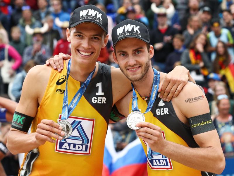 Julius Thole (l) und Clemens Wickler gewannen im vergangenen Jahr WM-Silber Julius Thole (l) und Clemens Wickler gewannen im vergangenen Jahr WM-Silber