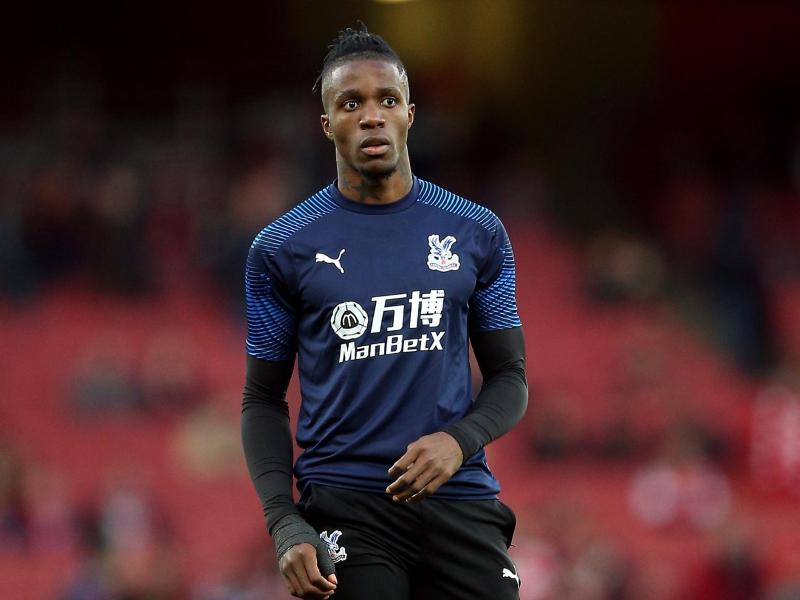 Wurde rassistisch beleidigt: Wilfried Zaha Wurde rassistisch beleidigt: Wilfried Zaha