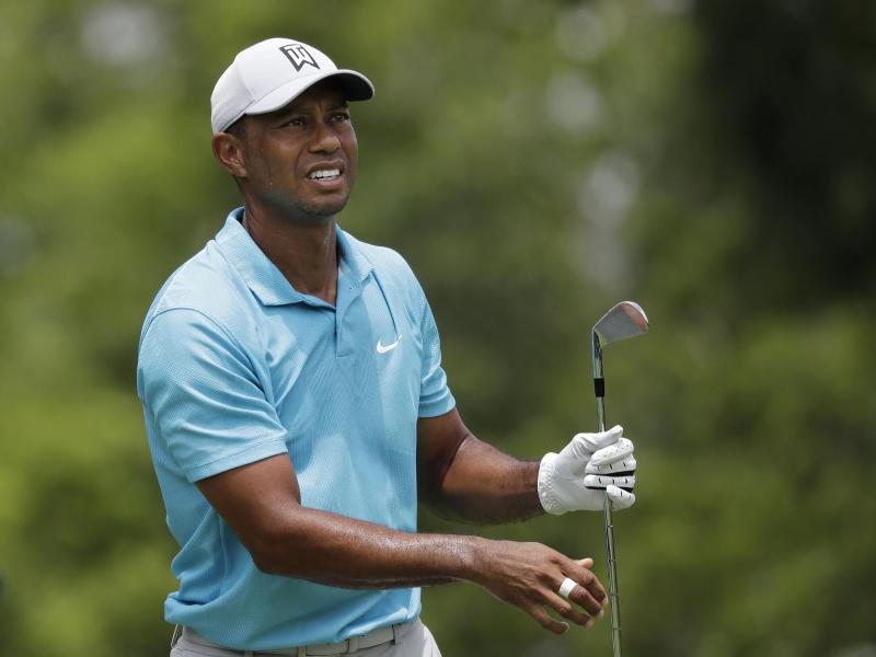 Spielte am zweiten Tag beim Memorial Tournament eine schwache 76er-Runde: Tiger Woods Spielte am zweiten Tag beim Memorial Tournament eine schwache 76er-Runde: Tiger Woods