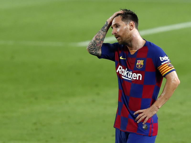 Lionel Messi war nach der verpassten Meisterschaft sichtlich angefressen