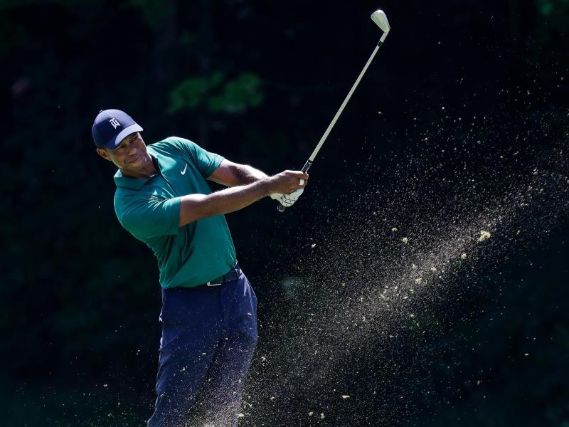 Tiger Woods aus den USA hat am dritten Tag eine 71er-Runde hingelegt Tiger Woods aus den USA hat am dritten Tag eine 71er-Runde hingelegt