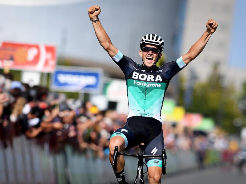 Gregor Mühlberger konnte die erste Etappe der Rumänien-Rundfahrt gewinnen Gregor Mühlberger konnte die erste Etappe der Rumänien-Rundfahrt gewinnen