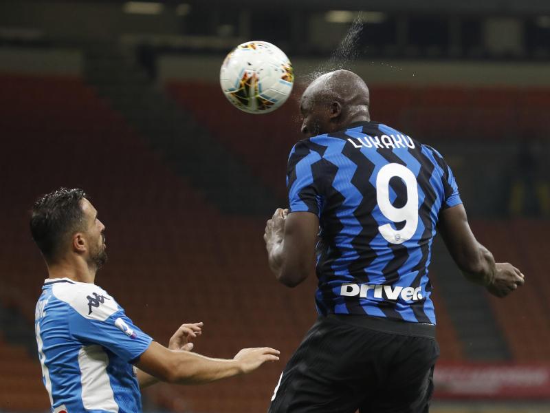 Romelu Lukaku liegt mit Inter gut im Rennen um Platz zwei