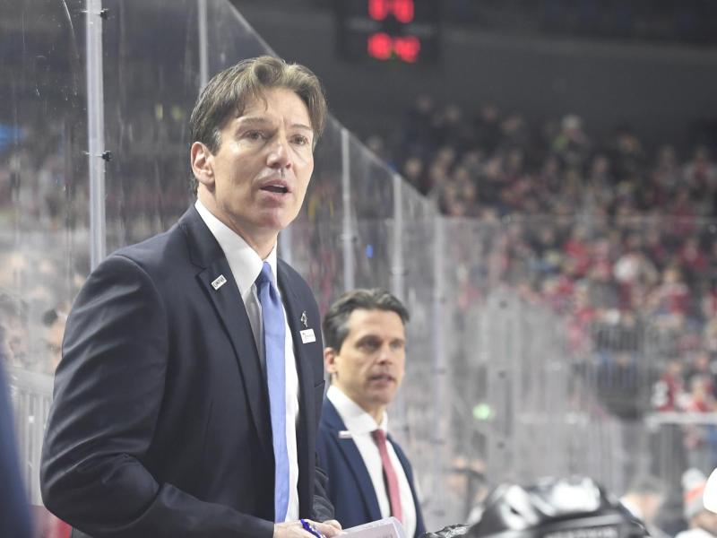 Uwe Krupp, Trainer der Kölner Haie Uwe Krupp, Trainer der Kölner Haie