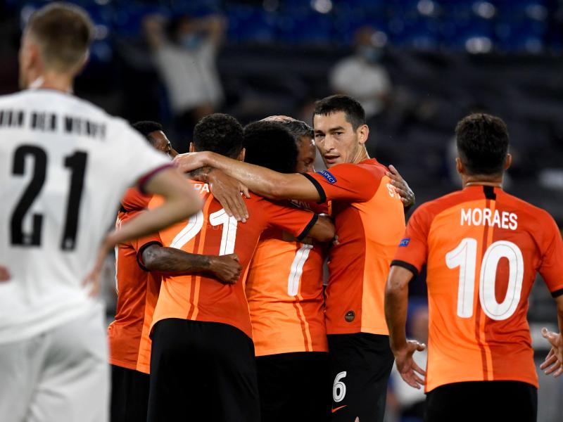 Shakhtar hatte mit dem FC Basel keine große Mühe. Foto: Bernd Thissen/dpa Shakhtar hatte mit dem FC Basel keine große Mühe. Foto: Bernd Thissen/dpa
