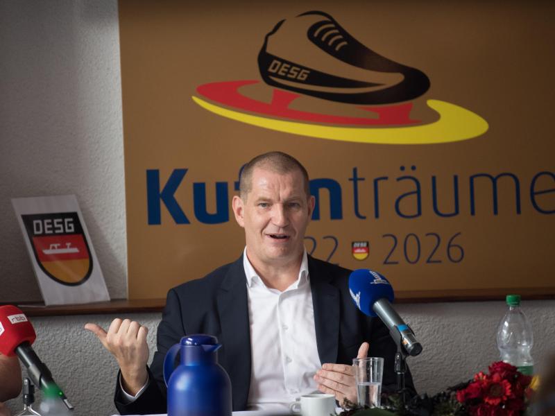 Matthias Große ist neuer Eisschnelllauf-Präsident Matthias Große ist neuer Eisschnelllauf-Präsident