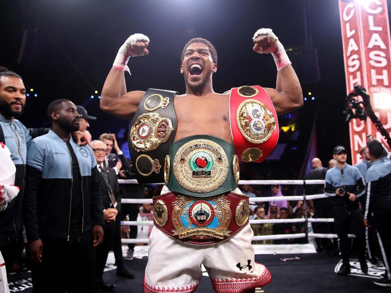 Weltmeister Anthony Joshua steigt wieder in den Boxring Weltmeister Anthony Joshua steigt wieder in den Boxring