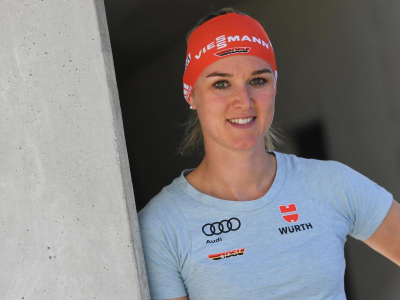 Sicherte sich ihren zweiten Titel in Altenberg: Denise Herrmann Sicherte sich ihren zweiten Titel in Altenberg: Denise Herrmann