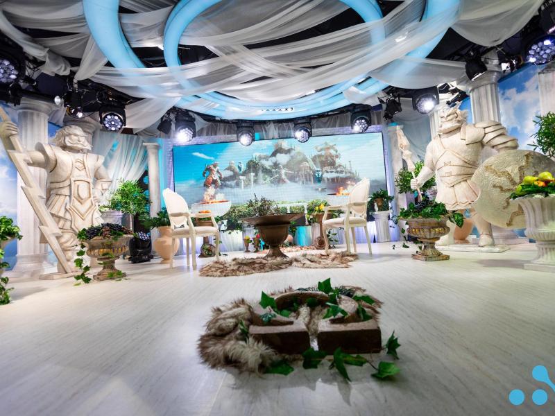 Das WePlay!-Studio in Kiew im Omega-League-Stil Das WePlay!-Studio in Kiew im Omega-League-Stil