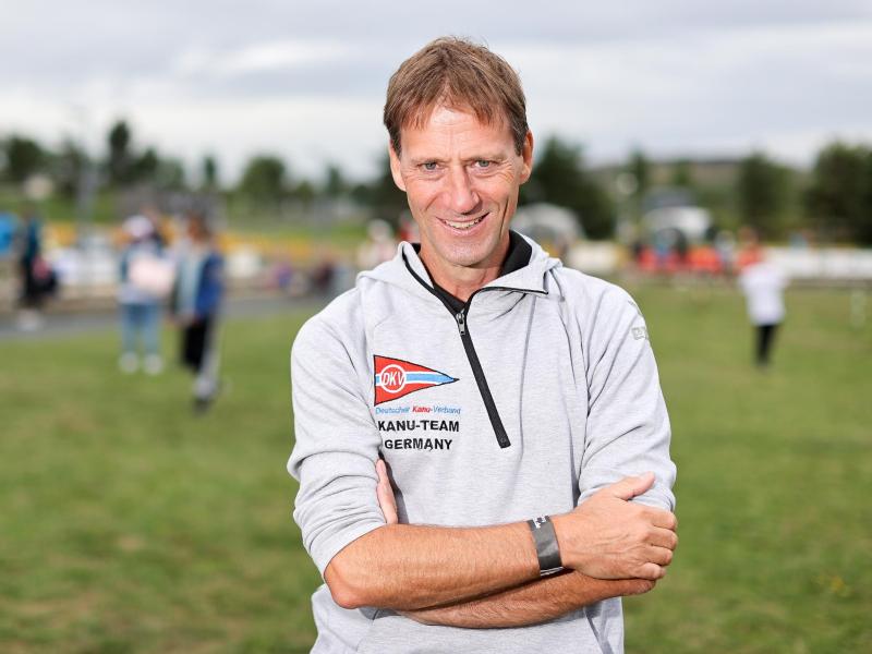 Klaus Pohlen, Chef-Bundestrainer im Kanuslalom Klaus Pohlen, Chef-Bundestrainer im Kanuslalom