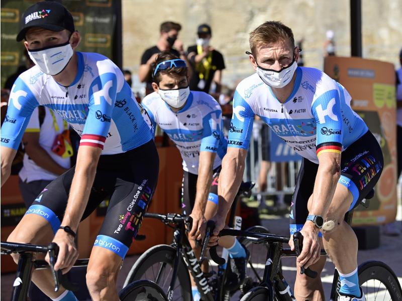 Auch André Greipel (r) steht beim Team Israel Start-up Nation unter Vertrag Auch André Greipel (r) steht beim Team Israel Start-up Nation unter Vertrag