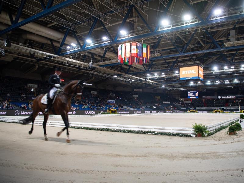 Nach dem internationalen Reitturnier in Frankfurt wurde auch der Dressur-Weltcup in Salzburg abgesagt Nach dem internationalen Reitturnier in Frankfurt wurde auch der Dressur-Weltcup in Salzburg abgesagt