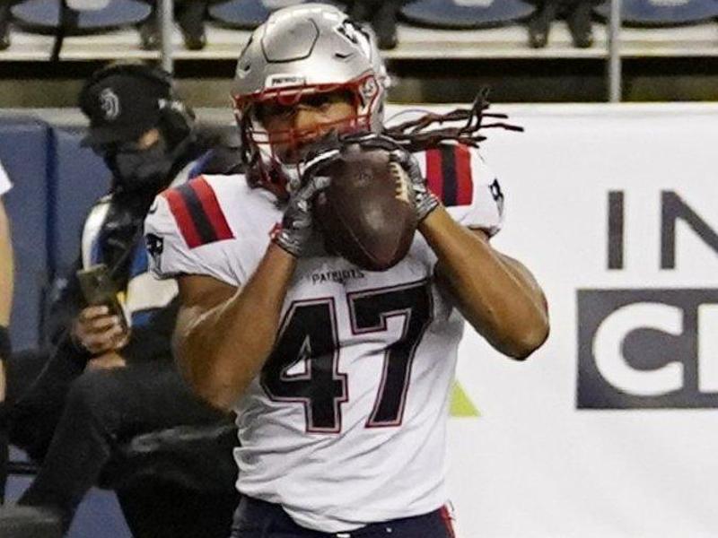 Jakob Johnson spielt in der NFL für die New England Patriots Jakob Johnson spielt in der NFL für die New England Patriots