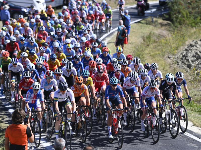Anna van der Breggen hat WM-Gold im Straßenradrennen gewonnen Anna van der Breggen hat WM-Gold im Straßenradrennen gewonnen