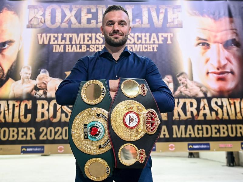 Dominic Bösel will seine erste Titelverteidigung nicht in die Länge ziehen Dominic Bösel will seine erste Titelverteidigung nicht in die Länge ziehen
