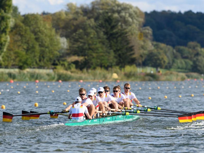 Der deutsche Achter gewinnt EM-Gold Der deutsche Achter gewinnt EM-Gold