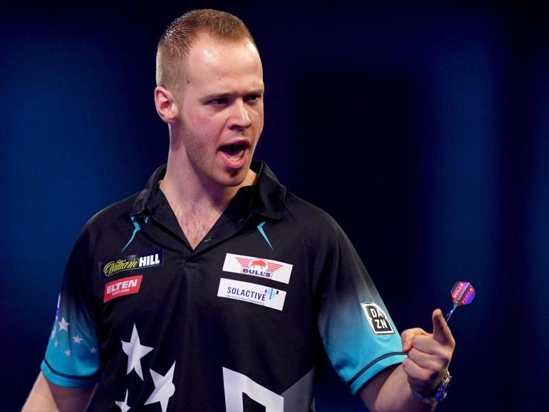 Tritt bei der WM der Darts-Profis in Österreich an: Max Hopp