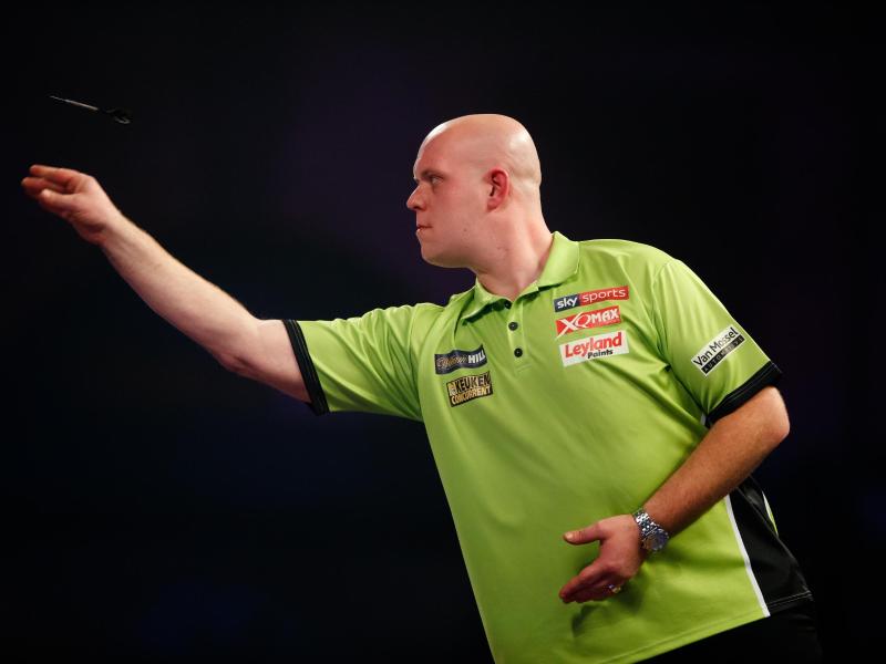 Droht bei der Darts-Team-WM auszufallen: Michael van Gerwen Droht bei der Darts-Team-WM auszufallen: Michael van Gerwen