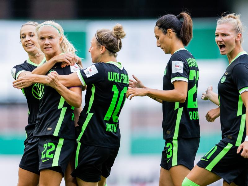 Die Frauen des VfL Wolfsburg verkürzten den Rückstand auf den FC Bayern