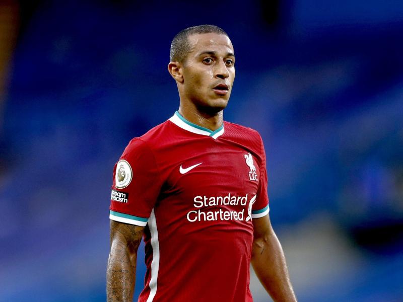 Die Rückkehr des verletzten Thiago beim FC Liverpool verzögert sich Die Rückkehr des verletzten Thiago beim FC Liverpool verzögert sich