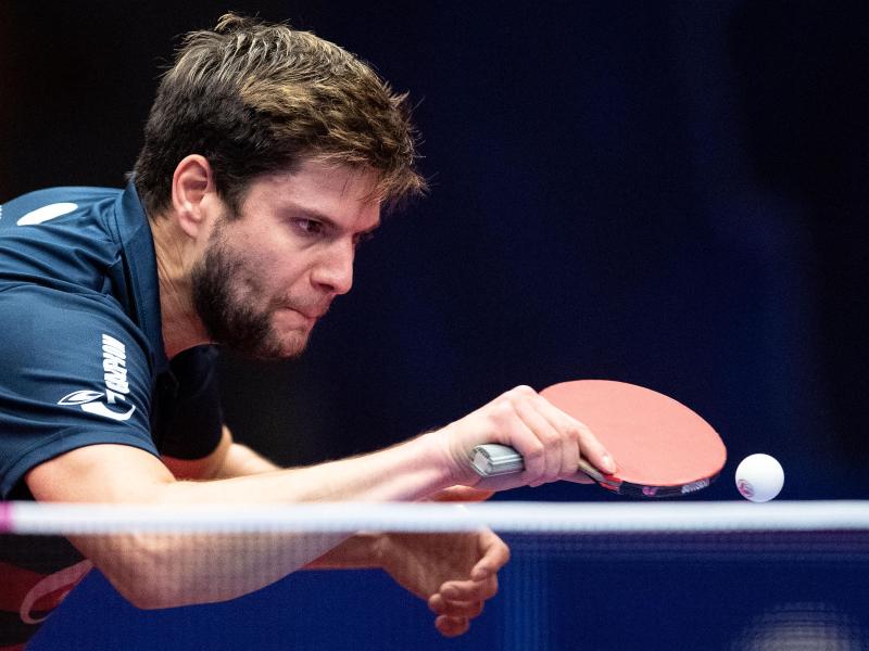 Steht mit Gazprom Fakel im Halbfinale der Tischtennis-Champions-League: Dimitrij Ovtcharov Steht mit Gazprom Fakel im Halbfinale der Tischtennis-Champions-League: Dimitrij Ovtcharov