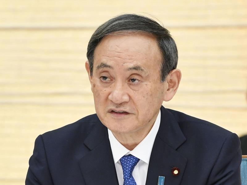 Ministerpräsident Yoshihide Suga erwägt erneut die Ausrufung des Ausnahmezustands Ministerpräsident Yoshihide Suga erwägt erneut die Ausrufung des Ausnahmezustands