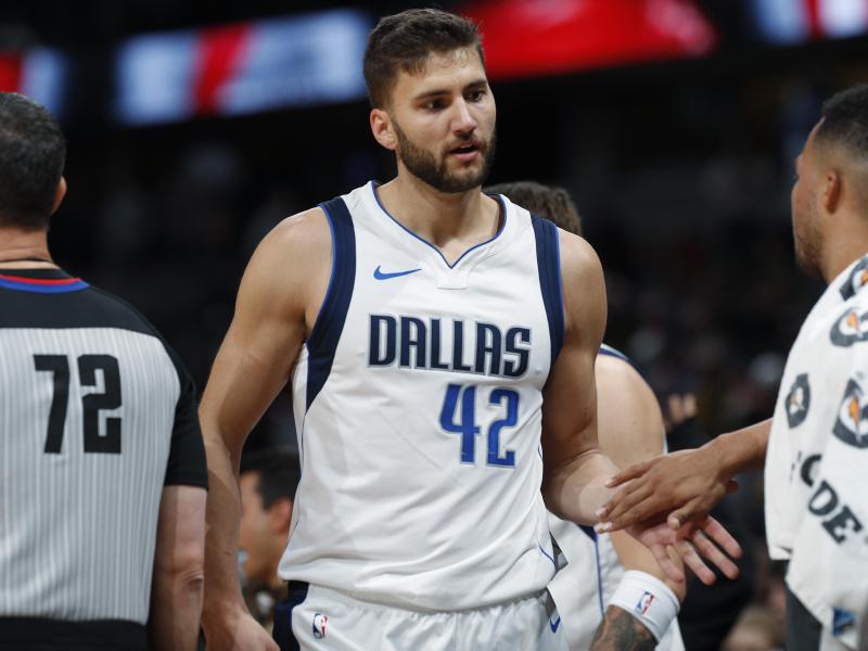Maxi Kleber von den Dallas Mavericks Maxi Kleber von den Dallas Mavericks