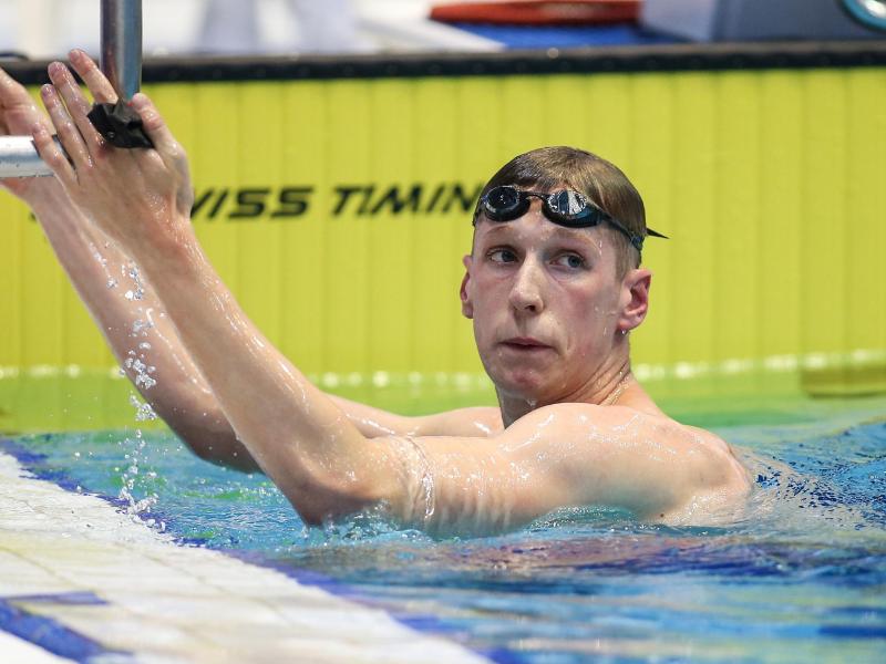 Hat Olympia in Tokio fest im Blick: Schwimmer Florian Wellbrock Hat Olympia in Tokio fest im Blick: Schwimmer Florian Wellbrock