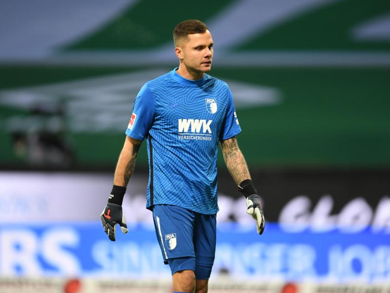 Augsburgs Torwart Rafal Gikiewicz war nach der 0:2-Niederlage gegen Bremen sauer
