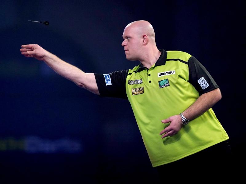 Verlor sein Auftaktmatch beim Masters in Milton Keynes: Michael van Gerwen Verlor sein Auftaktmatch beim Masters in Milton Keynes: Michael van Gerwen