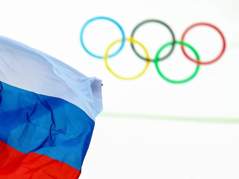 Nach der Sperre wegen eines Dopingskandals sollen die russischen Athleten bei Olympia unter dem Team-Namen ROC starten Nach der Sperre wegen eines Dopingskandals sollen die russischen Athleten bei Olympia unter dem Team-Namen ROC starten