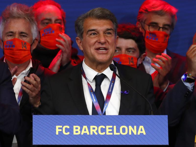 Joan Laporta ist neuer Präsident des FC Barcelona