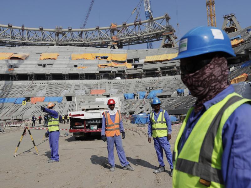 Die WM 2022 in Katar ist umstritten Die WM 2022 in Katar ist umstritten