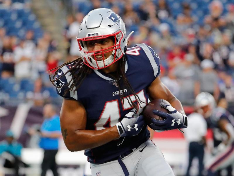 Die New England Patriots haben offenbar mit Jakob Johnson den Vertrag verlängert Die New England Patriots haben offenbar mit Jakob Johnson den Vertrag verlängert