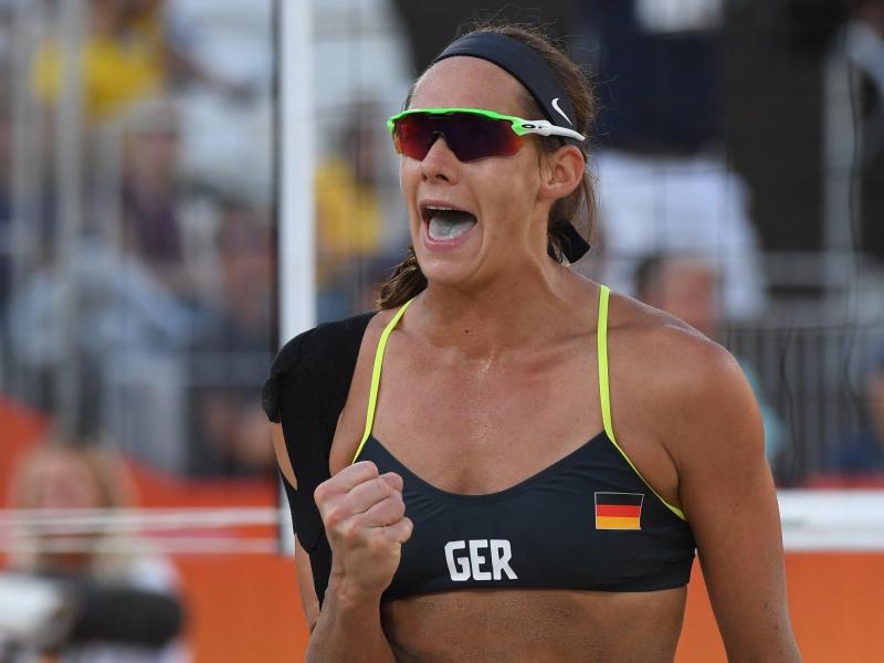 Kira Walkenhorst gewann 2016 zusammen mit Laura Ludwig olympisches Gold Kira Walkenhorst gewann 2016 zusammen mit Laura Ludwig olympisches Gold
