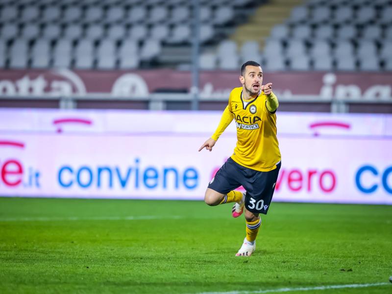 Nordmazedoniens Nationalspieler Ilija Nestorovski spielt in der Serie A für Udinese Calcio