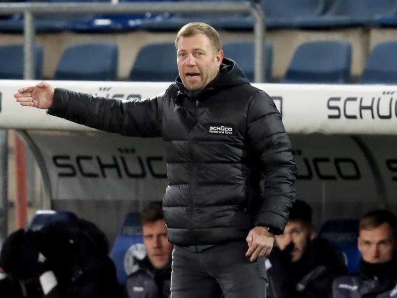 Will mit Arminia Bielefeld den Abstieg verhindern: Trainer Frank Kramer