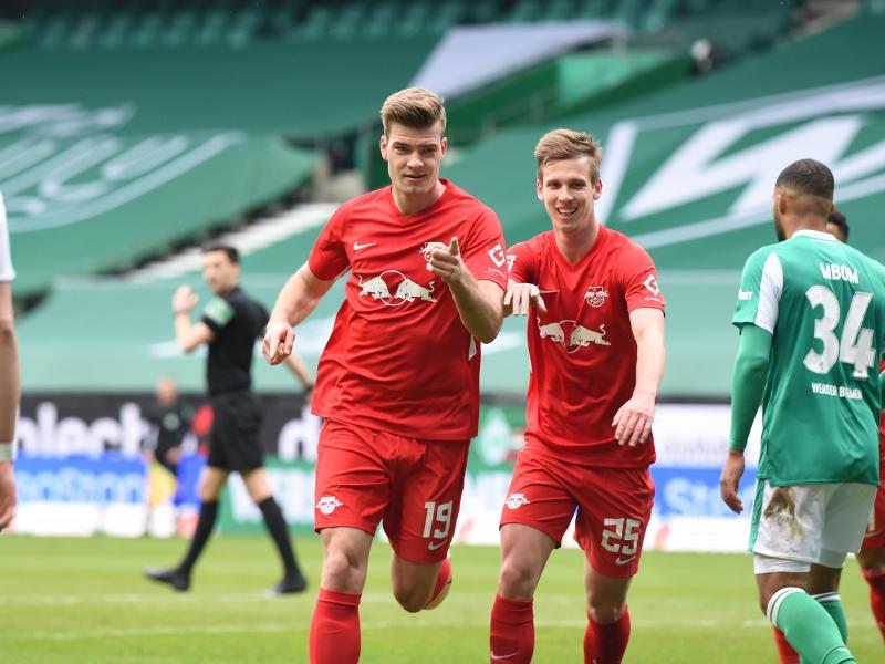 RB Leipzig setzt sich gegen Werder Bremen durch
